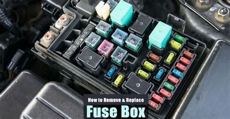 How to change a fuse junction block under the hood on a 2007 